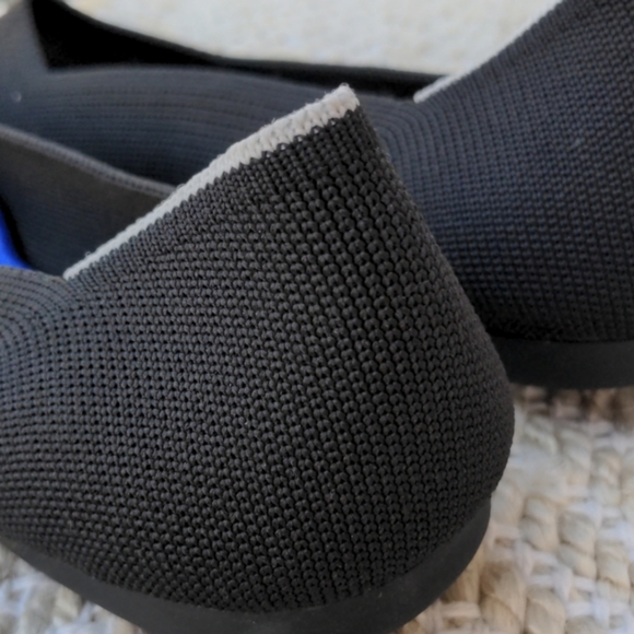 ROTHYS THE POINT BLACK SOLIDWOMEN'S FLAT SHOES - Picture 2 of 6